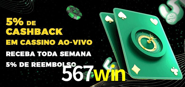 Promoções do cassino ao Vivo 567win